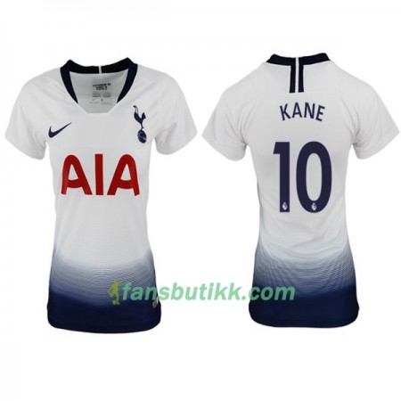 Fotballdrakt Tottenham Hotspur Kane 10 Dame Hjemmetrøye 2018-2019 Kortermet